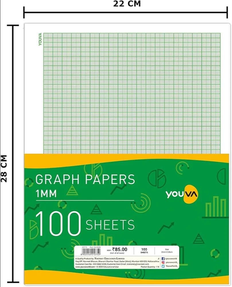 A4 Grid / Graph Paper Sheets view 3