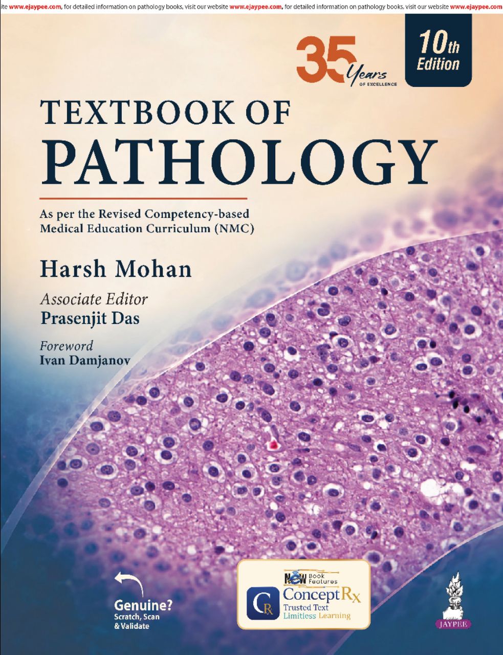 Harsh Mohan's Textbook of Pathology, 10/E: For MBBS 2nd Year Students and Pathology Postgraduates
HARSH MOHAN
ISBN: 9788167999658
2027
10/E