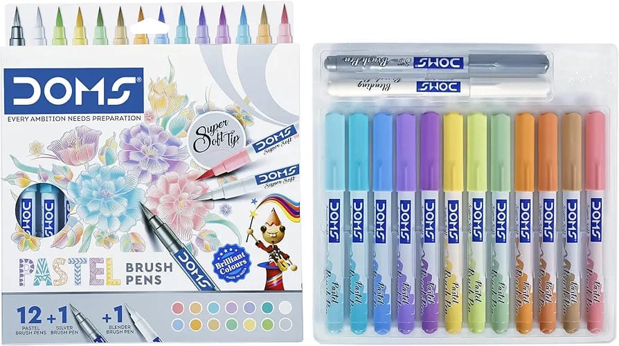 DOMS Pastel Brush Pens view 3