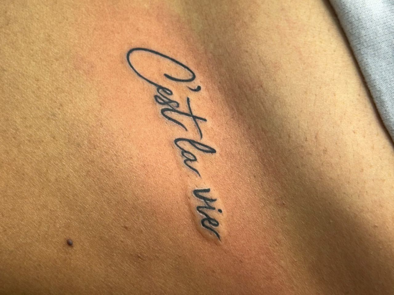 C'est la vie Tattoo