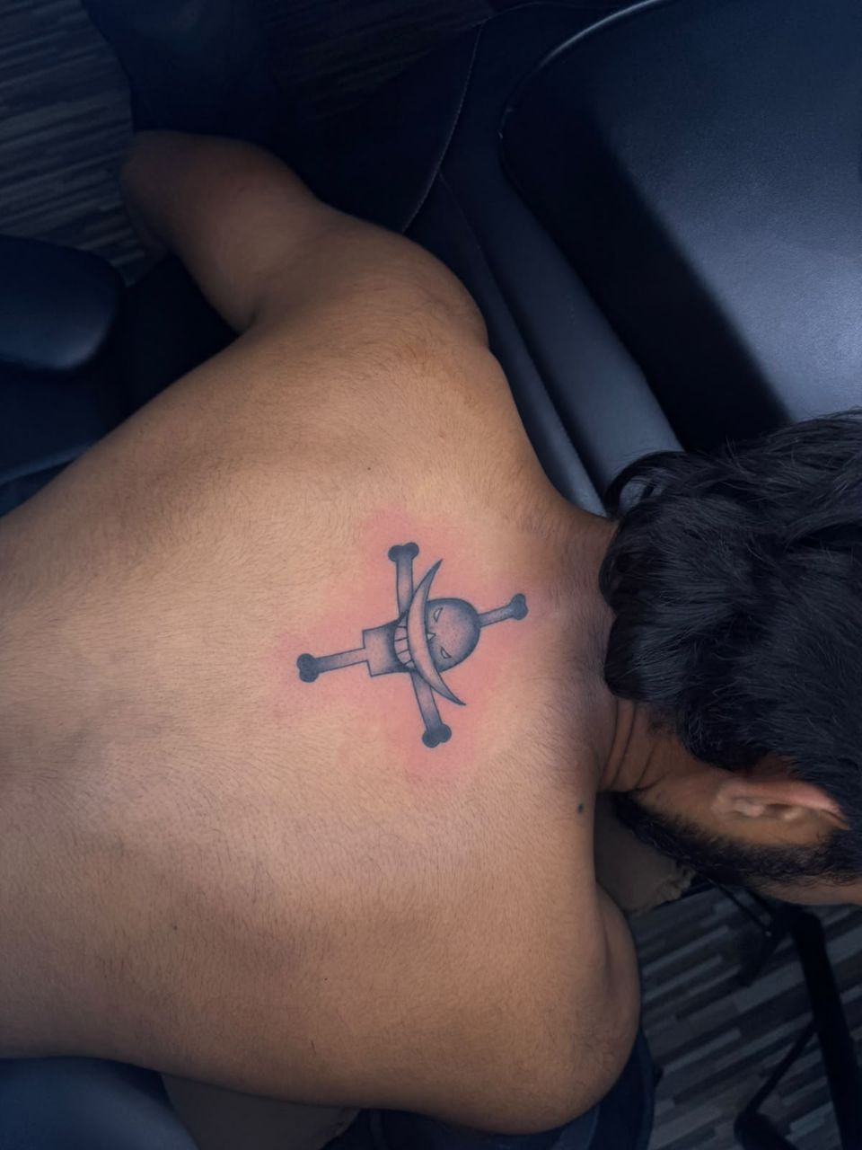 One Piece Pirate Skull Tattoo