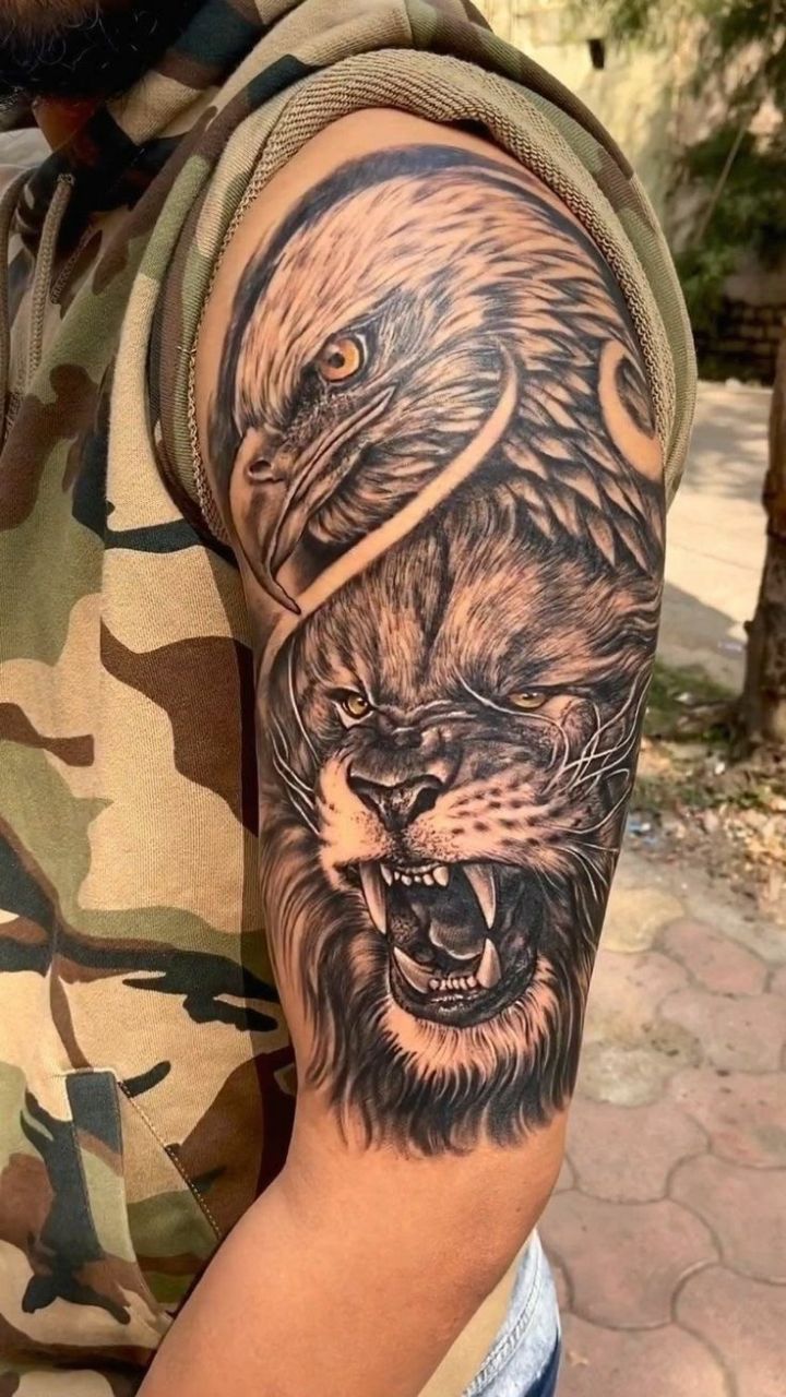 Shoulder Tattoo view 2