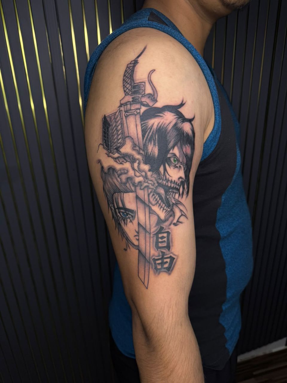 Shoulder Tattoo view 4