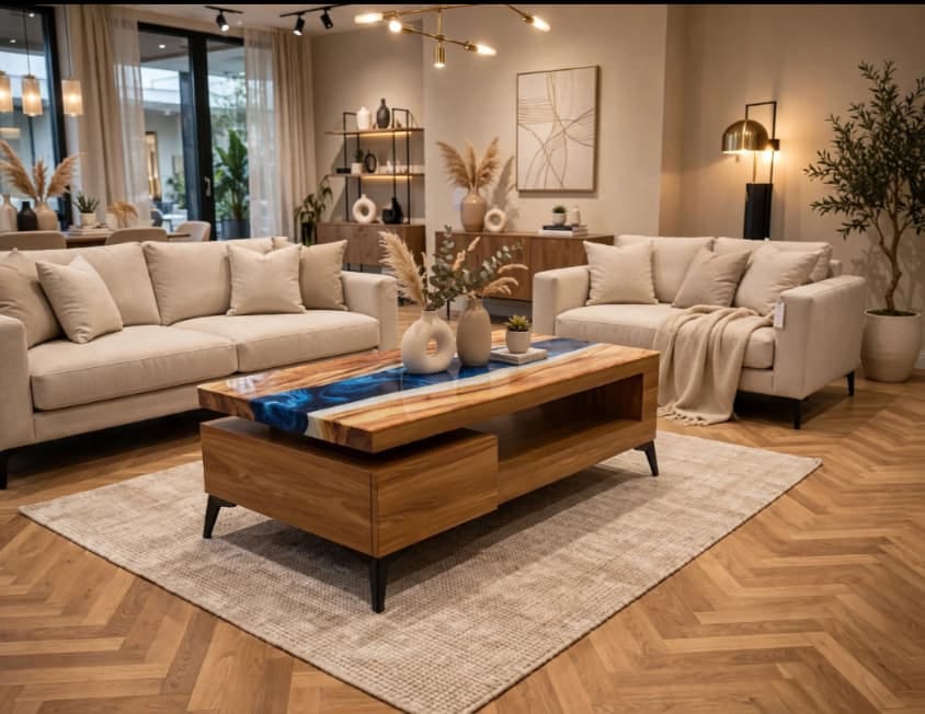 Solid Wood Coffee Table