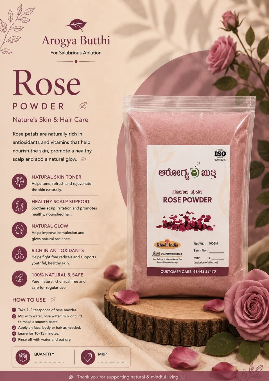 Arogya Butthi Rose Powder