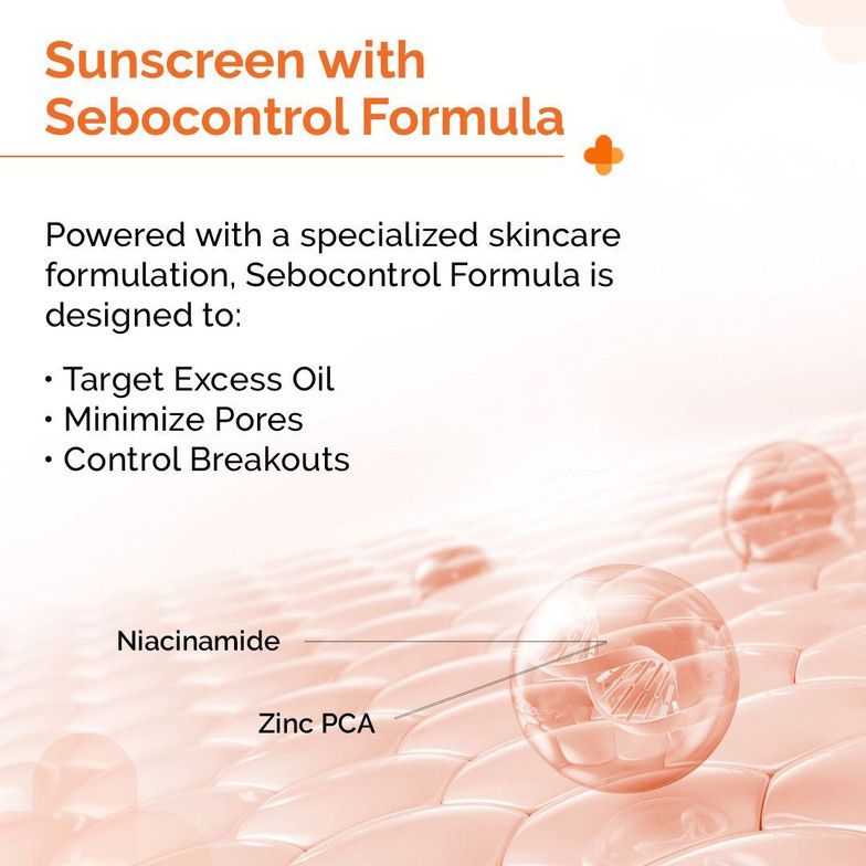 The Derma Co Sunscreen - SPF 50 PA++++ 1% Hyaluronic Sunscreen Oil-Free Gel | Lightweight, For Oily & Acne-Prone Skin view 3
