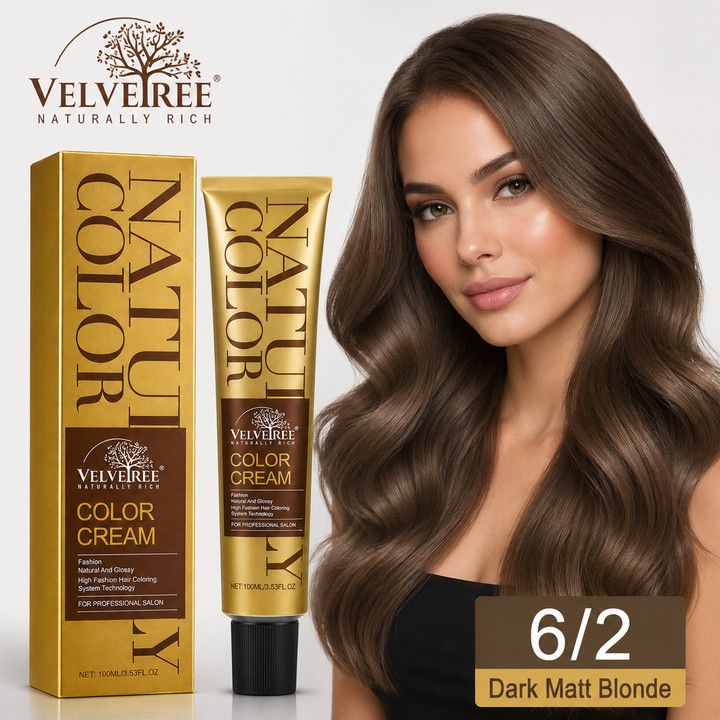 Velvetree Color No - (6/2) Dark Matt Blonde view 2