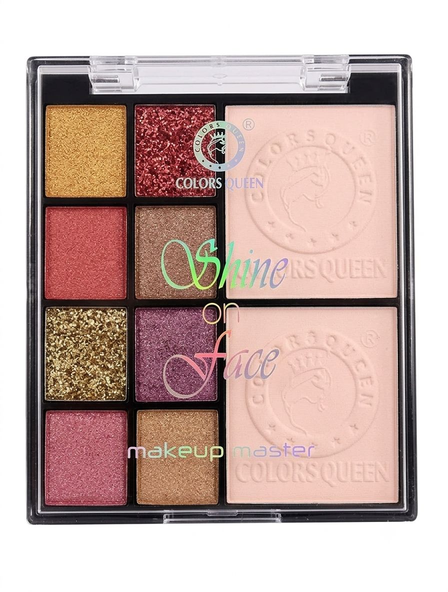 Colors Queen Eyeshadow + Compact  Pallate view 2