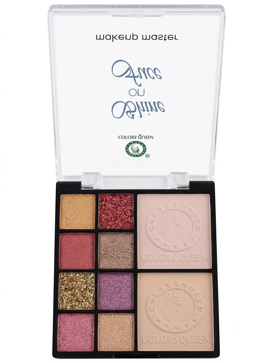 Colors Queen Eyeshadow + Compact  Pallate view 3