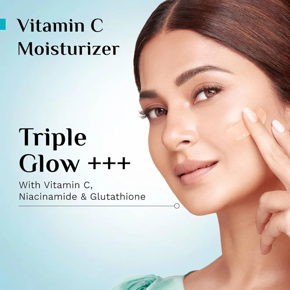 Pilgrim Vitamin C Face Moisturizer with 3% Niacinamide & Glutathione - 50g
Dark Spots & Triple Glow with Kakadu Plum, Fades Dark Spots & Pigmentation, Evens Skin Tone, Deeply Hydrates, All Skin view 2