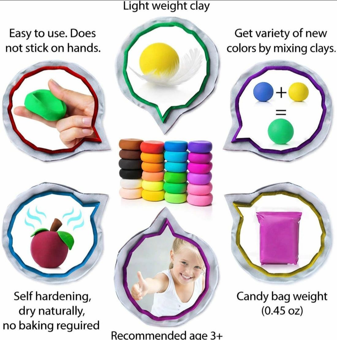 Air Dry Super Clay view 2