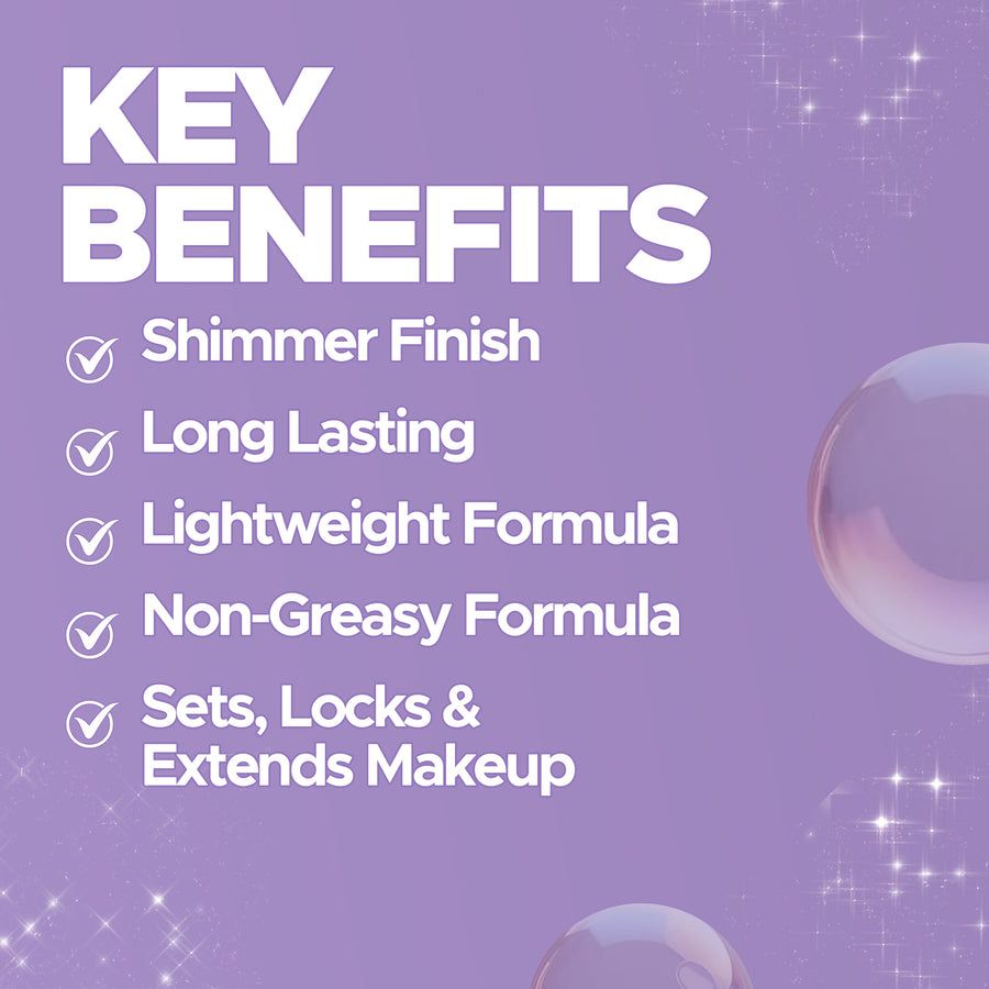 Hilary Rhoda Shimmer Stay Makeup Fixer
Shimmer view 3