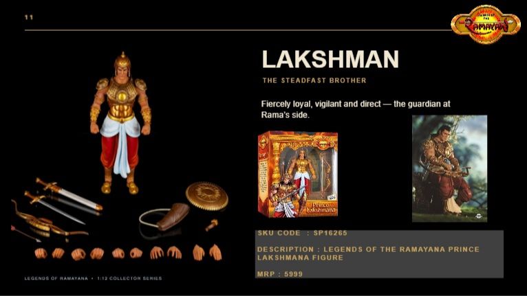 Lakshmana Action Figure view 3