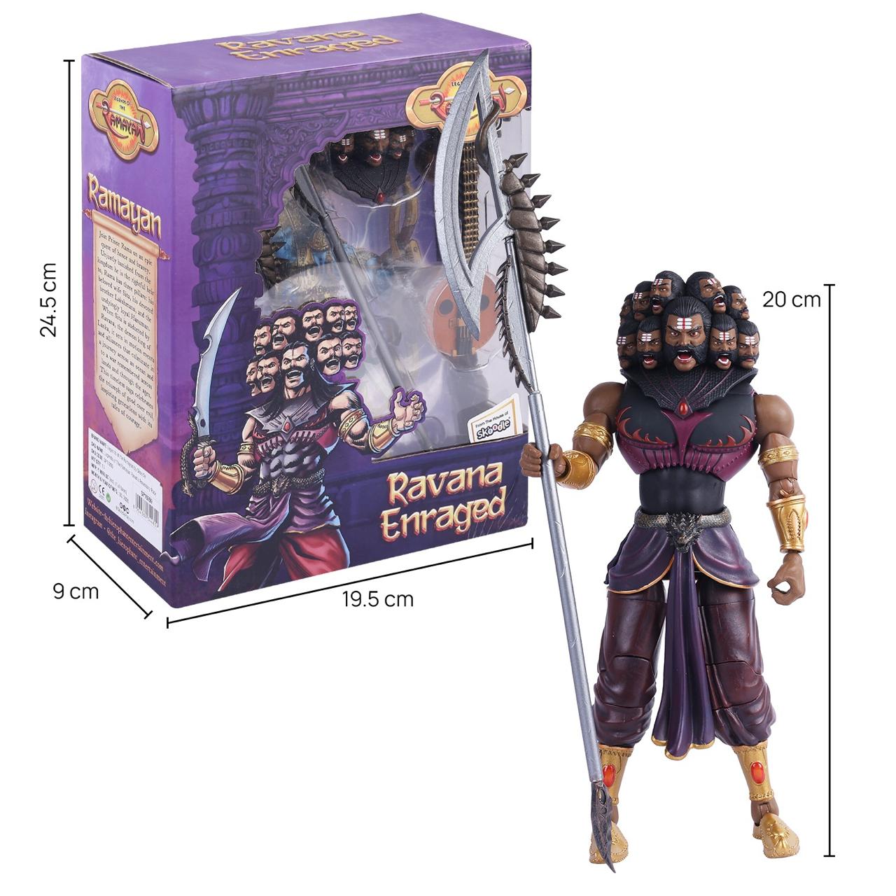 Ravana Action Figure Enraged view 3