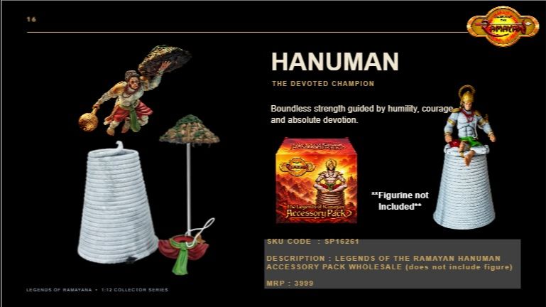 Hanuman Accessory Pack view 2