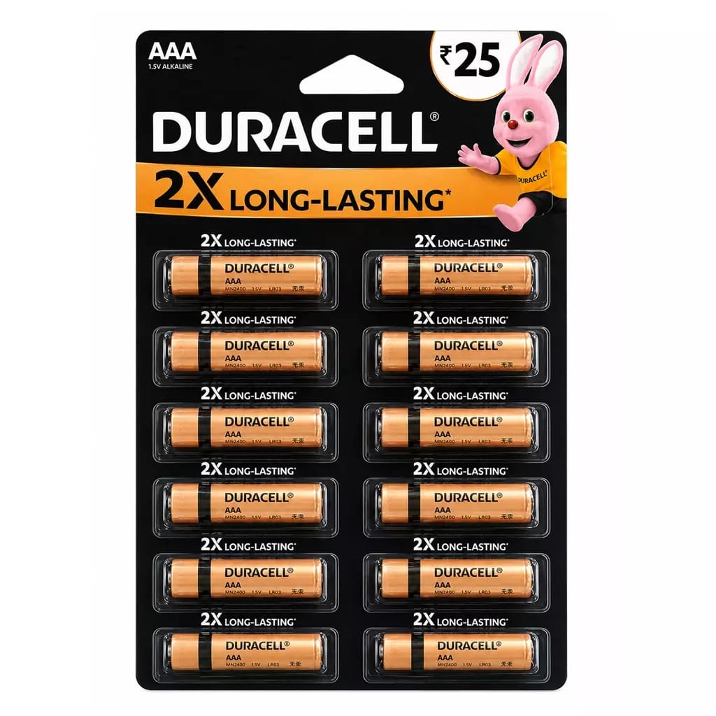 Duracell AA and AAA Batteries view 2