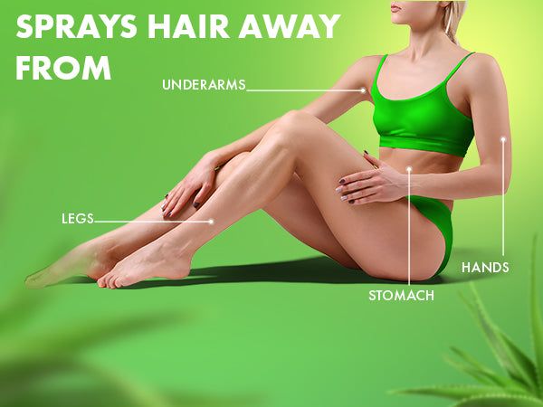 Urban Yog Cream Hair Removal Spray With Aloe Vera Extracts view 3