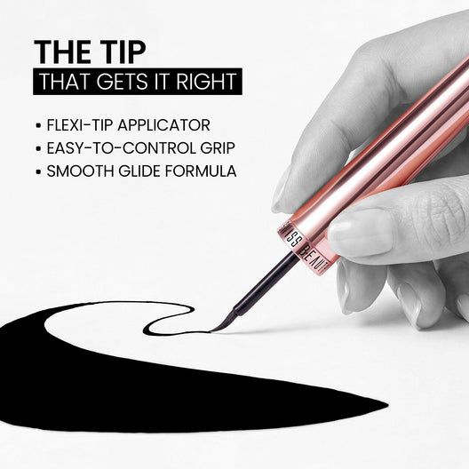 Swiss Beauty Eye Liner Waterproof Quick_drying With Vitamin E view 2