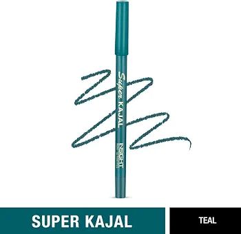 INSIGHT Cosmetics Super Kajal Pencil | 24 Hr Long Stay | One Stroke Smooth Glide | Waterproof| Smudgeproof| Fadeproof | Deep Matte Finish, view 4