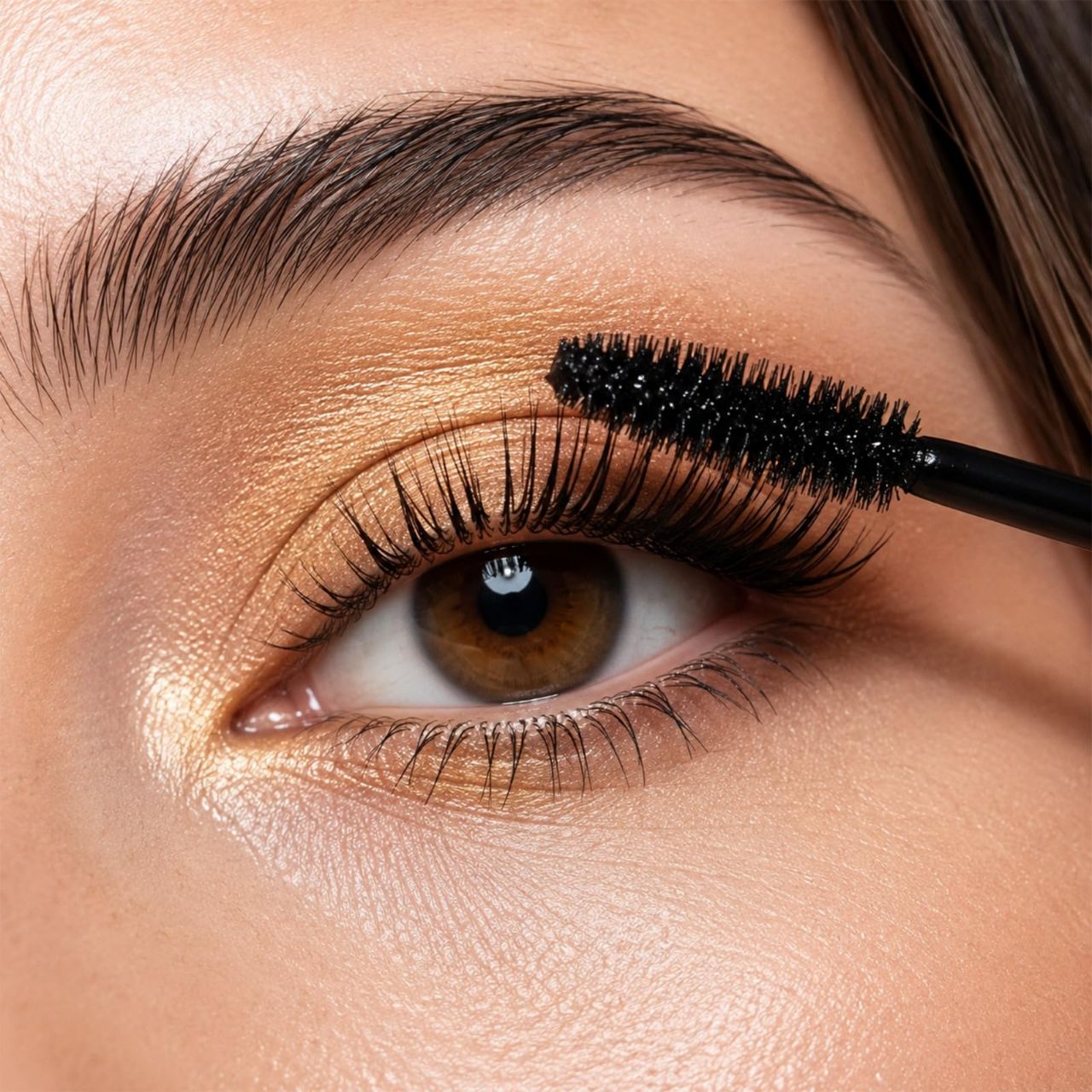 INCOLOR Dense Mascara, Lengthening Smudge Proof, Water Resistant, Liquid Lash view 3