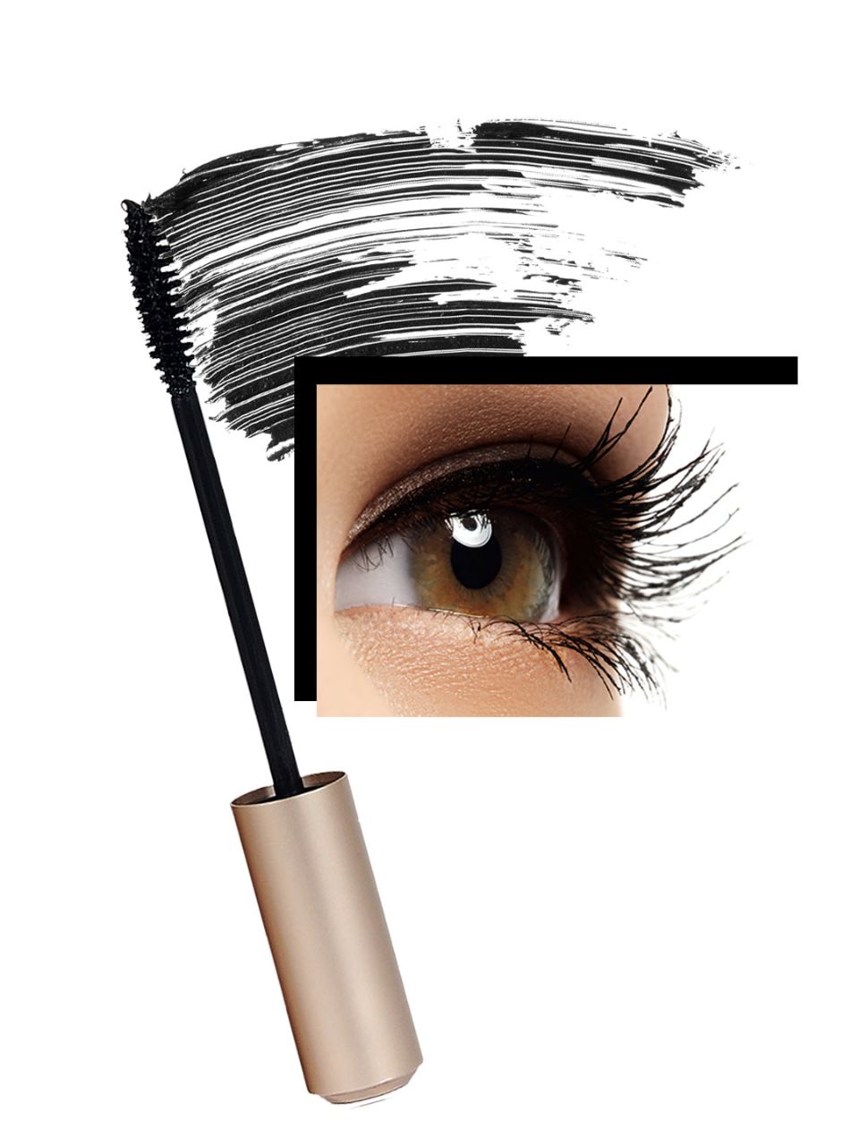 INCOLOR Dense Mascara, Lengthening Smudge Proof, Water Resistant, Liquid Lash view 4