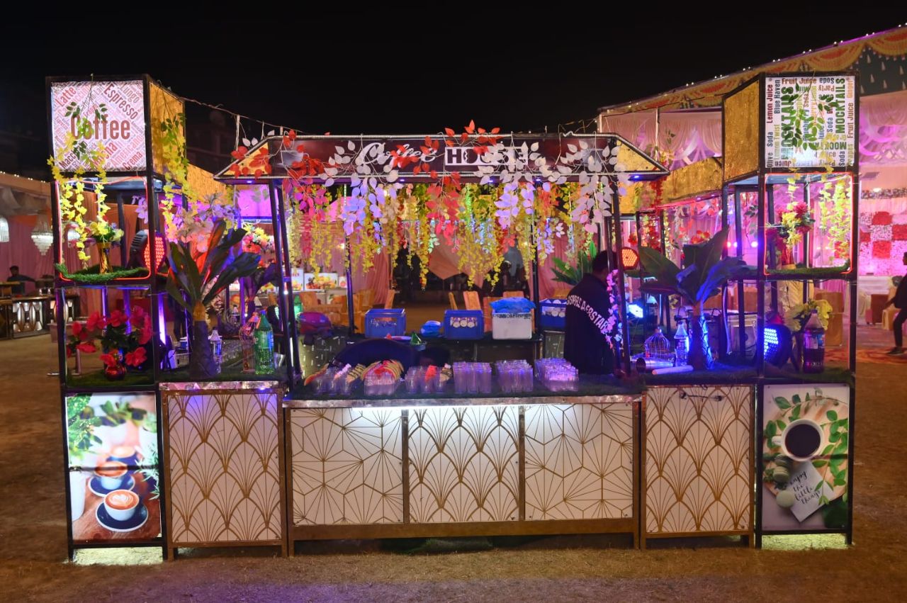 Decorative Wedding Setup view 4
