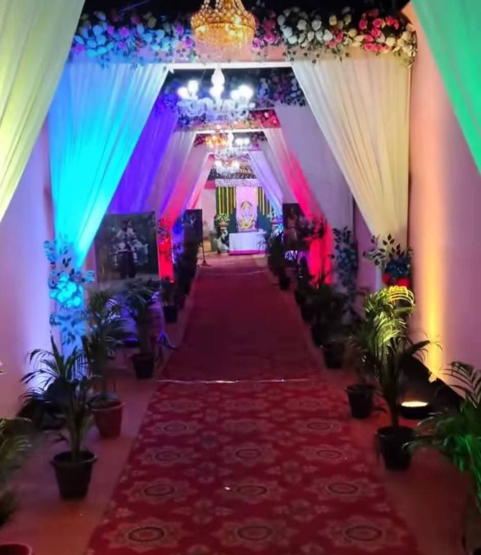Decorative Wedding Setup view 5