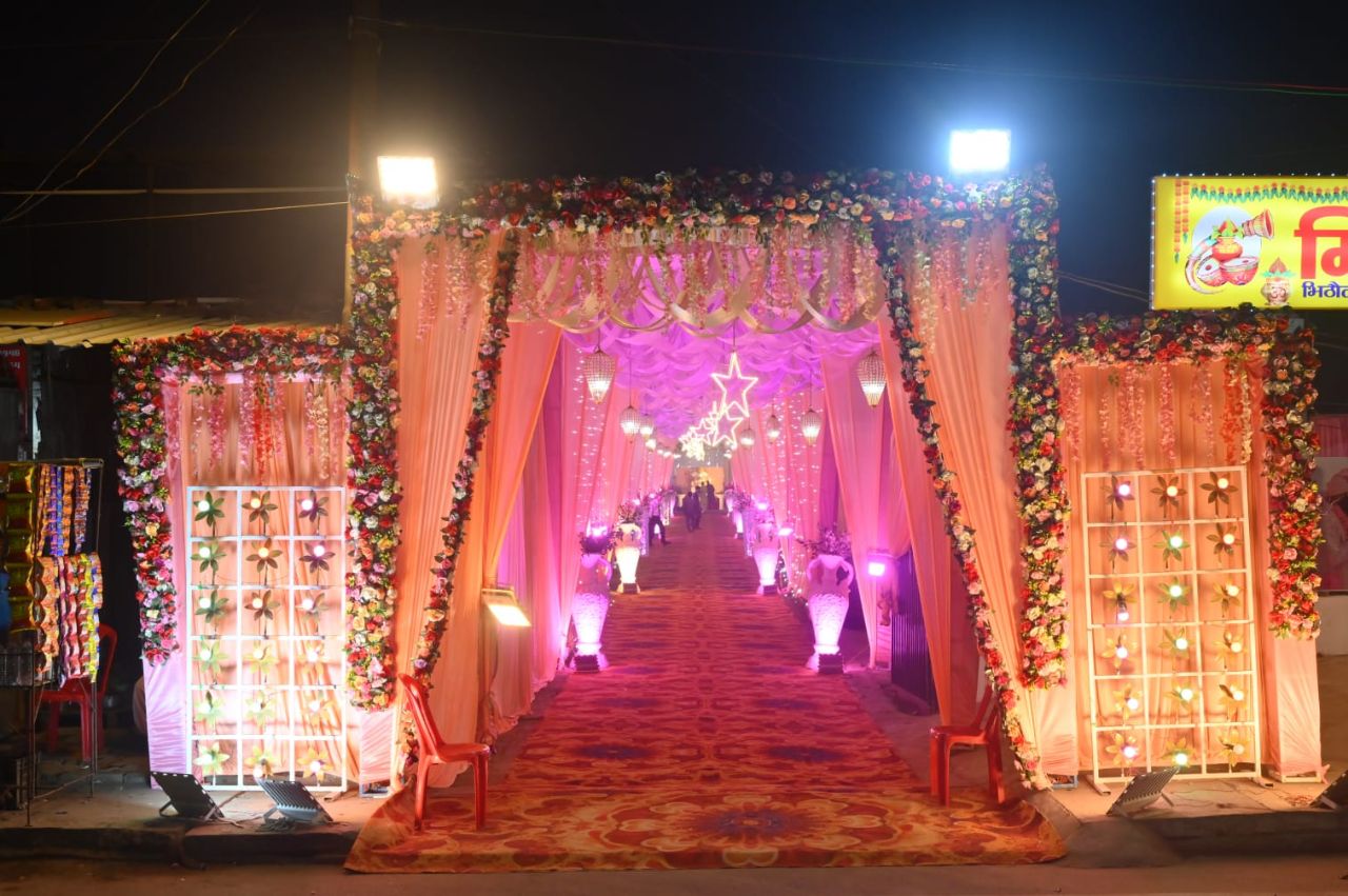 Decorative Wedding Setup view 3