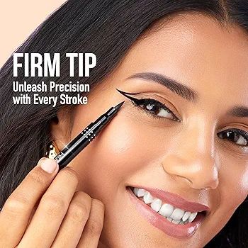 Hilary Rhoda Deep Black Sketch Eyeliner | Waterproof | Deep Black Matte Finish | Smudge-Proof & Long-Lasting Eyeliner for Women | Quick Dry | view 4