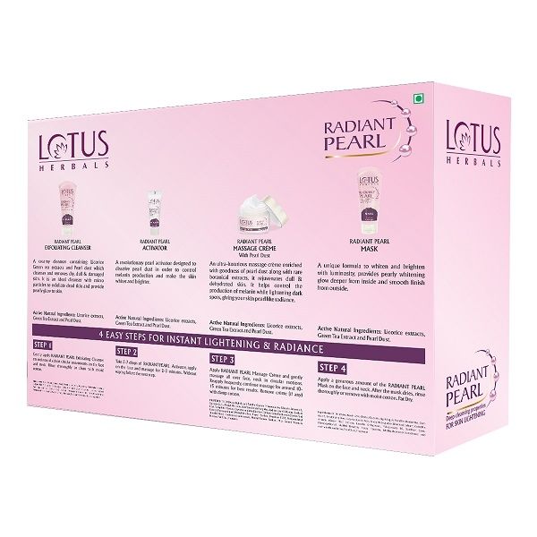 Lotus Radiant Pearl Facial Kit (Big) view 2