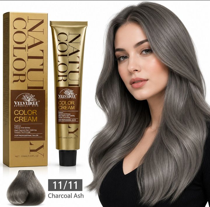 Velvetree Color No - (11/11) Charcoal Ash view 2