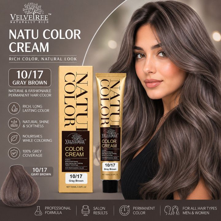 Velvetree Color No - (10/17) Gray Brown view 2