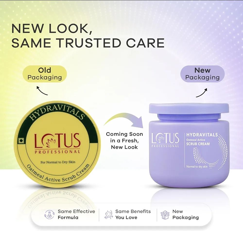 Lotus Hydravitals Scrub Cream view 2
