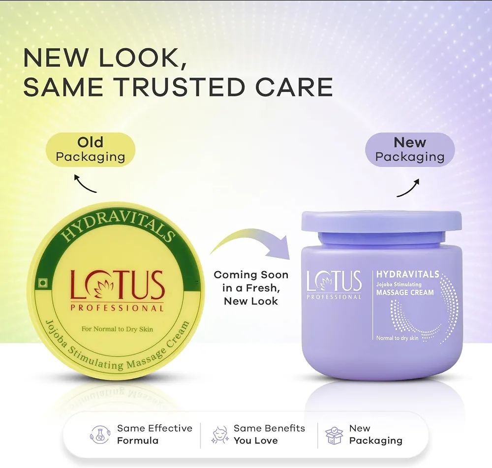 Lotus Hydravitals Jojoba Massage Cream view 3