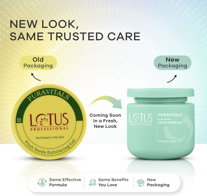 Lotus Puravitals Fruit Seeds Exfoliating Gel view 2