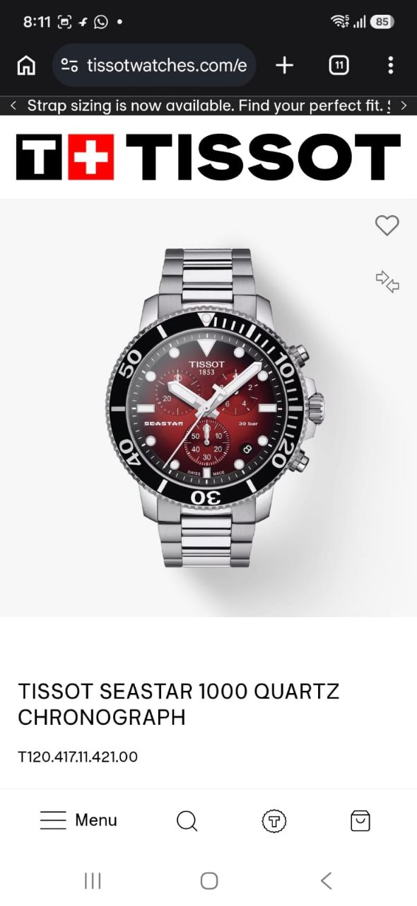 Tissot Seastar 1000 Quartz Chronograph