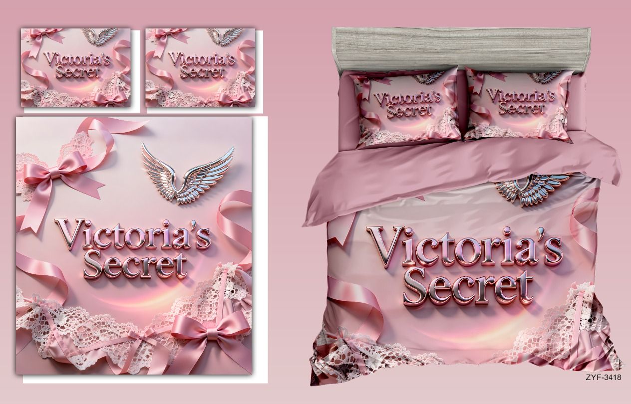 Luxurious 11D print 3 pcsBedsheet Set – -Premium Designer Collection view 7
