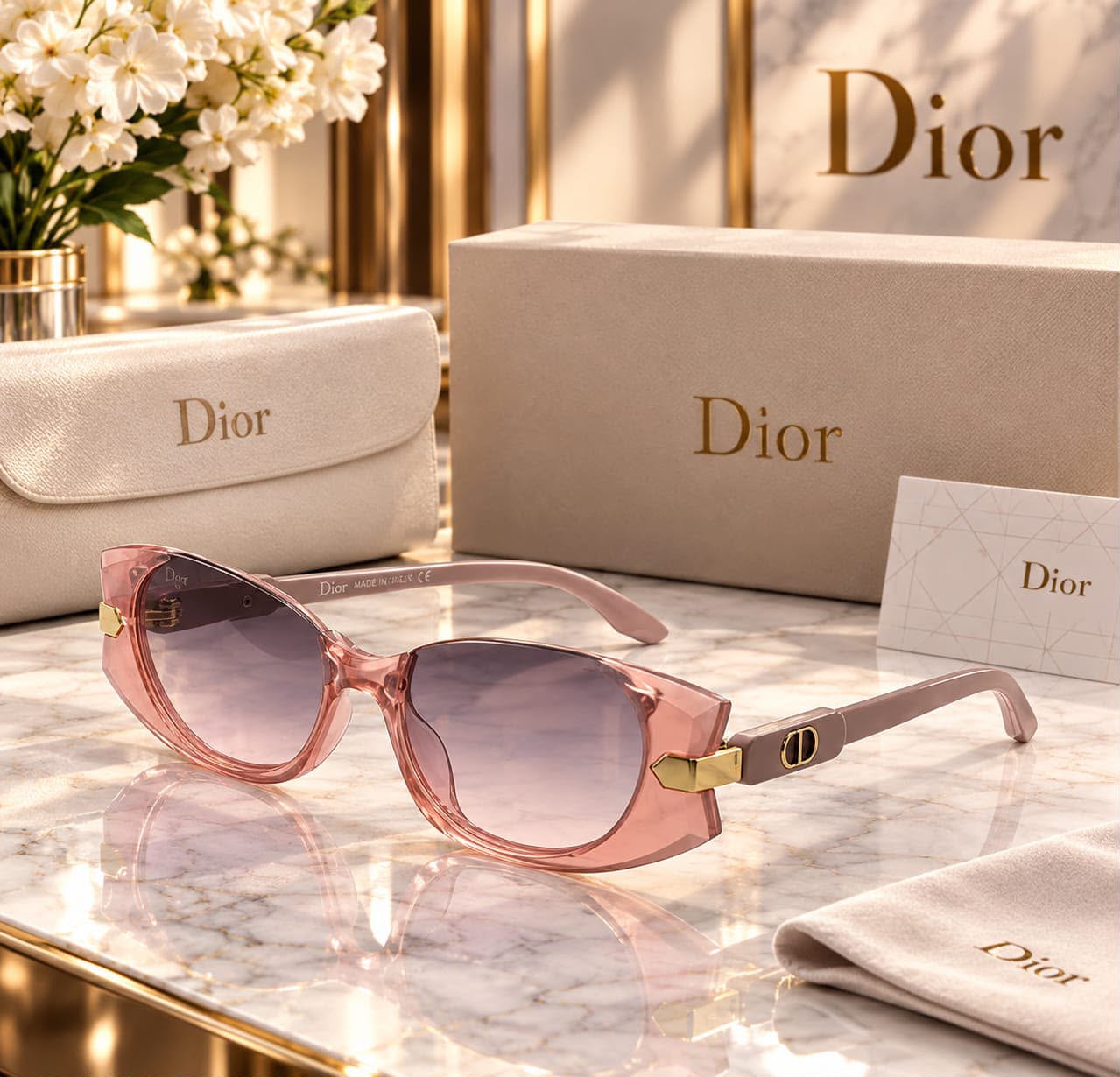 Dior Pink Sunglasses