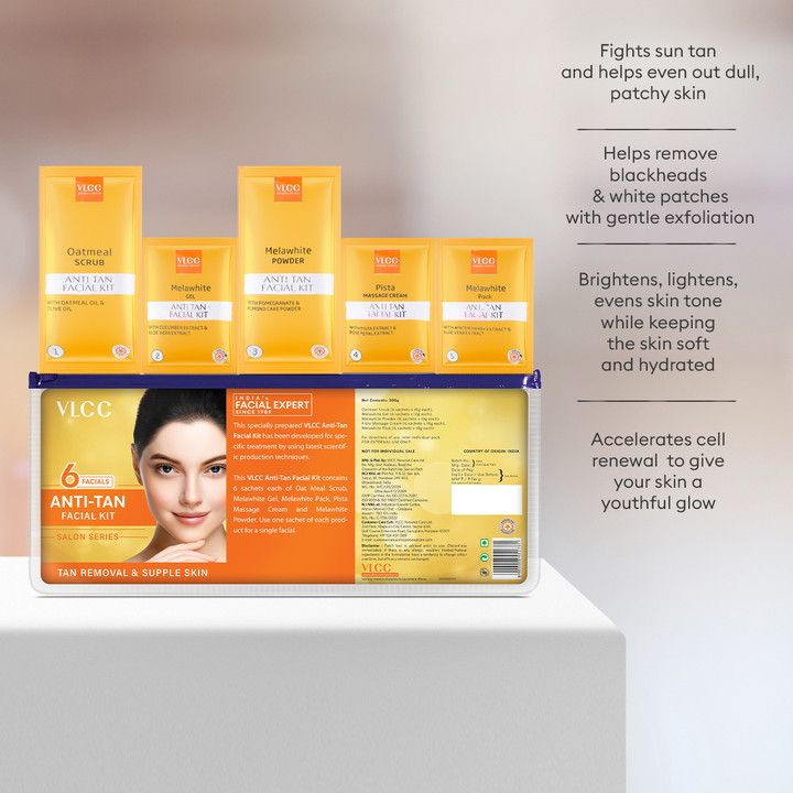 VLCC Anti-Tan Facial Kit Pouch view 3