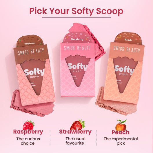 Swiss Beauty Softy Blush
Lightweight
Long-lasting
Smooth [Peach] view 3
