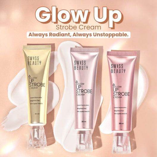 Swiss Beauty Glow Up Strobe Cream
Hydrates
[Pink Twilight] view 2