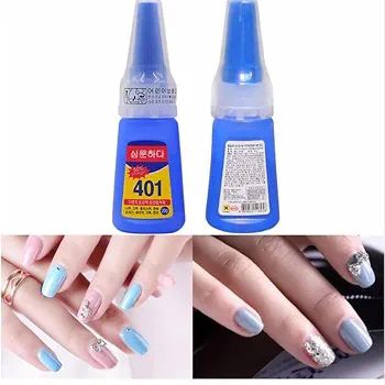 Nail Glue Strong Quick-Dry Nail Adhesive for Artificial Nails, Press-On Nails, Nail Tips, Acrylic Nails, Manicure & Nail Art view 2