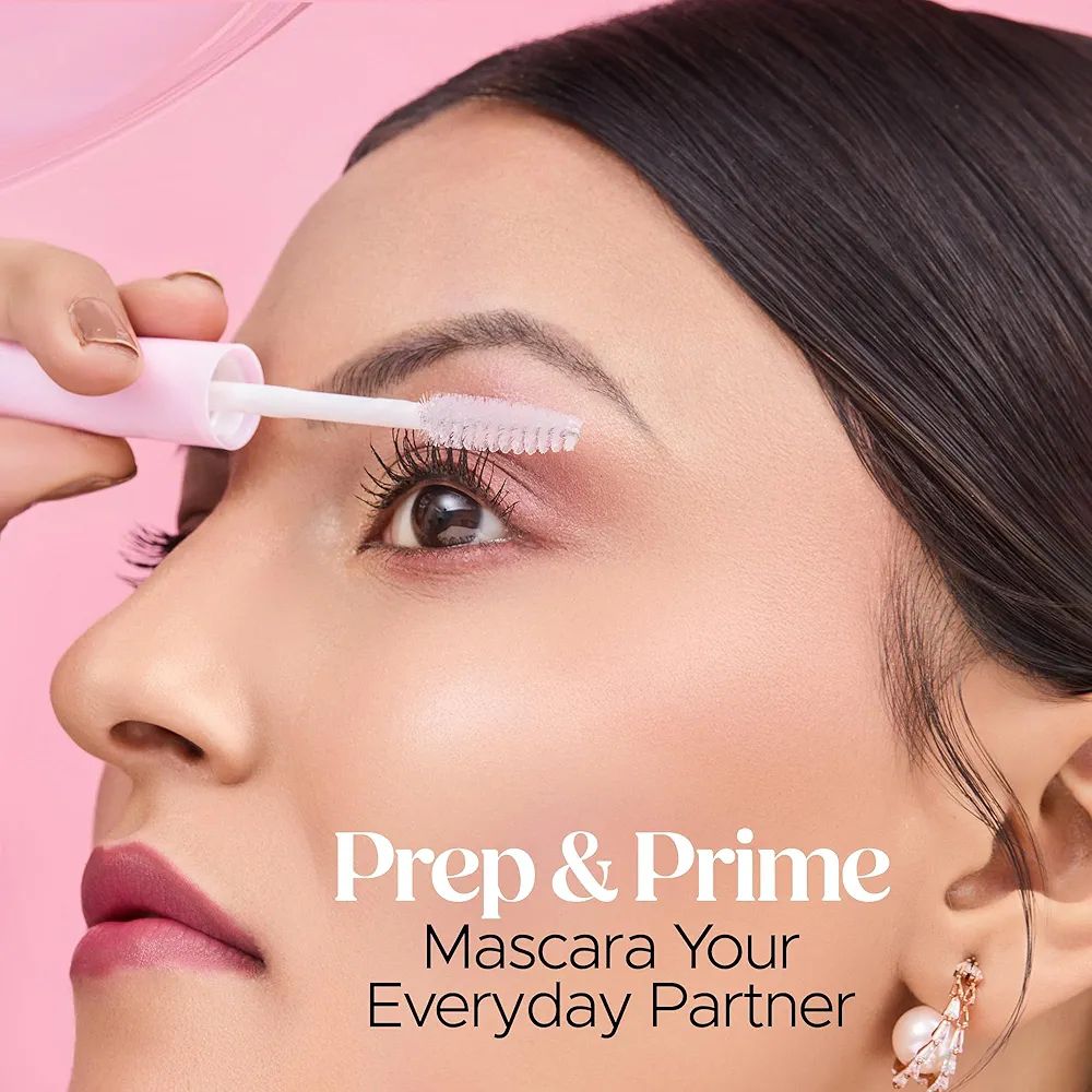 Hilary Rhoda Prep & Prime Transparent Mascara | Clear Gel Formula | Natural Look & Lash Transparent Mascara | Glossy & Shiny | Enhances Lash & Curl view 2