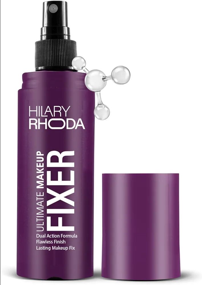 ilary Rhoda Ultimate Makeup Fixer | Long-Lasting, Hydrating & Weightless Setting Spray | Waterproof Makeup Fix | Infused with Niacinamide & Hyaluronic Acid | Non Sticky | Glowing & Flawless Finish | view 2