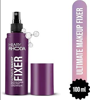 ilary Rhoda Ultimate Makeup Fixer | Long-Lasting, Hydrating & Weightless Setting Spray | Waterproof Makeup Fix | Infused with Niacinamide & Hyaluronic Acid | Non Sticky | Glowing & Flawless Finish | view 3