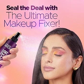 ilary Rhoda Ultimate Makeup Fixer | Long-Lasting, Hydrating & Weightless Setting Spray | Waterproof Makeup Fix | Infused with Niacinamide & Hyaluronic Acid | Non Sticky | Glowing & Flawless Finish | view 4