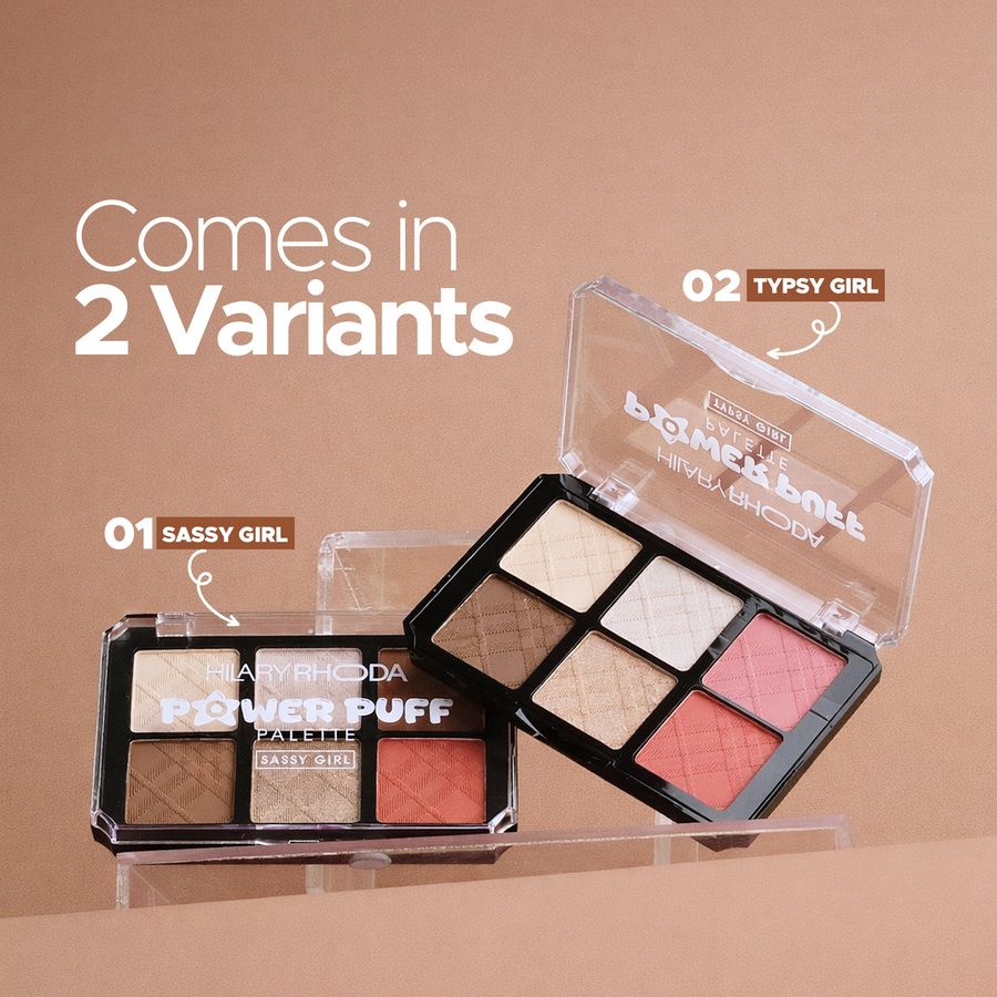 Hilary Rhoda Power Puff Palette |[ Sassy Girl, ] view 3