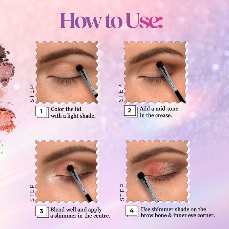 Hilary Rhoda Colour Stay Eyeshadow Palette | 12 Shades | Highly Pigmented( Shade.1) view 4