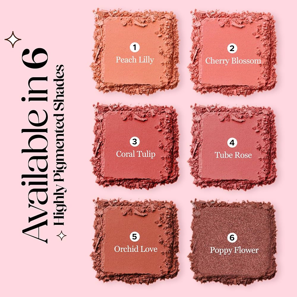 Hilary Rhoda Blush Rush | Highly Pigmented  | Matte Finish (Cherry Blossom)02 view 3