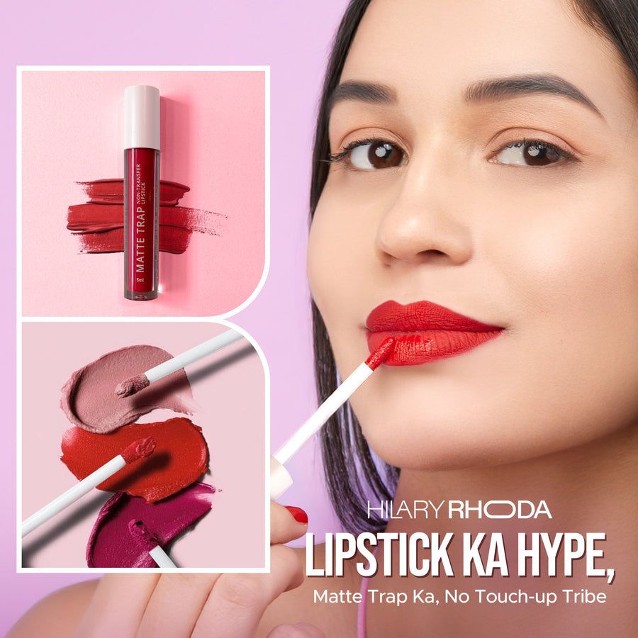 Hilary Rhoda Matte Trap Liquid Lipstick (03) view 3